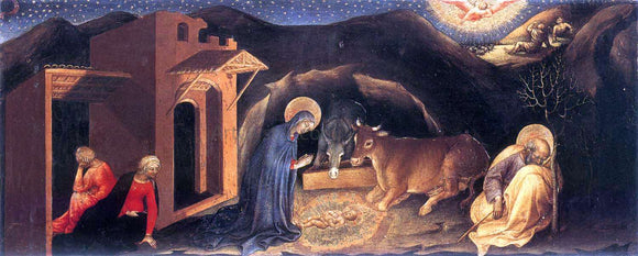  Gentile Da Fabriano Nativity - Canvas Art Print