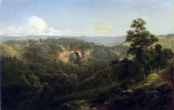  David Johnson Natural Bridge, Virginia - Canvas Art Print