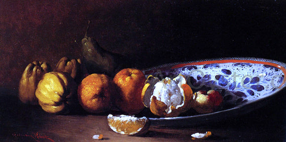  Germain Clement Ribot Nature Morte Aux Fruits - Canvas Art Print