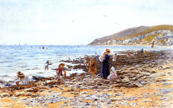  Helen Allingham Near Beachy Head - Canvas Art Print