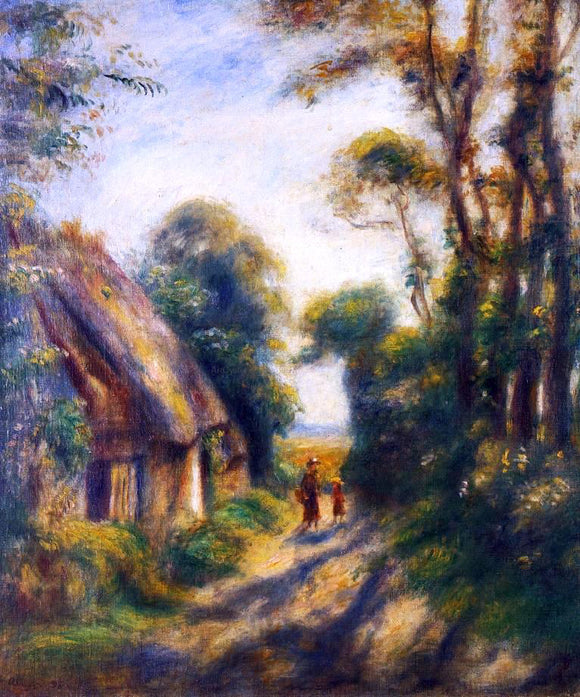  Pierre Auguste Renoir Near Berneval - Canvas Art Print