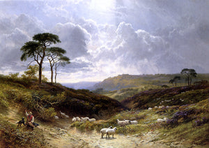  Senior George Cole Near Liss, Hampshire - Canvas Art Print