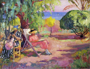  Henri Lebasque Near Montevrain - Canvas Art Print