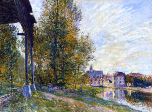  Alfred Sisley Near Moret-sur-Loing - Canvas Art Print