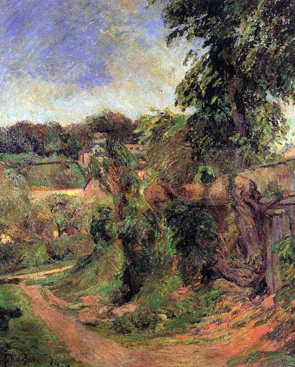  Paul Gauguin Near Rouen - Canvas Art Print