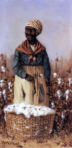  William Aiken Walker Negro Women in Cotton Field - Canvas Art Print