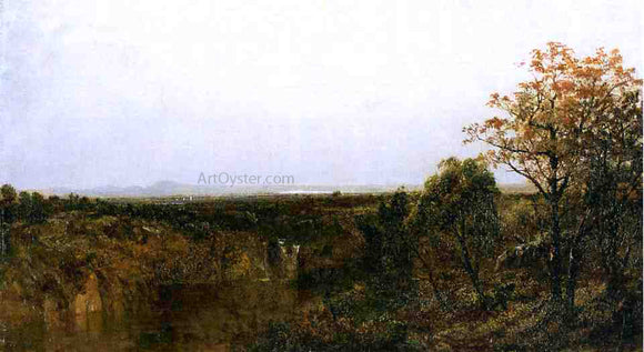  John Frederick Kensett New England Composition Scenery - Canvas Art Print