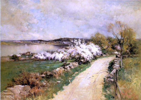  George Henry Smillie New England Landscape in Spring - Canvas Art Print