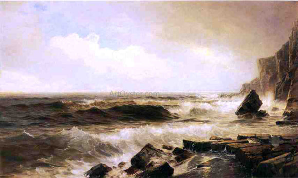  William Trost Richards New England Seascape - Canvas Art Print