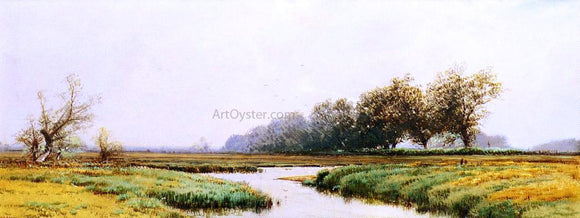  Alfred Thompson Bricher Newburyport Marshes - Canvas Art Print