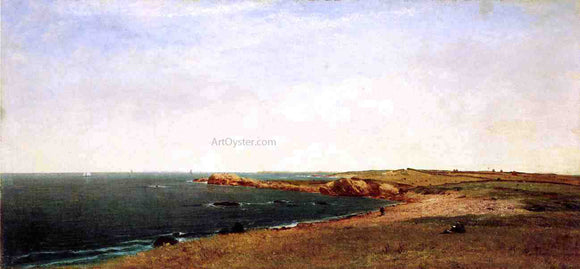  William Trost Richards Newport Coast - Canvas Art Print