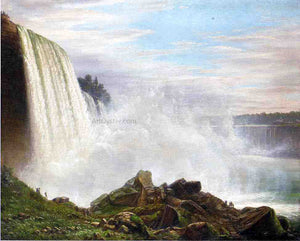  Ferdinand Reichardt Niagara Falls - Canvas Art Print