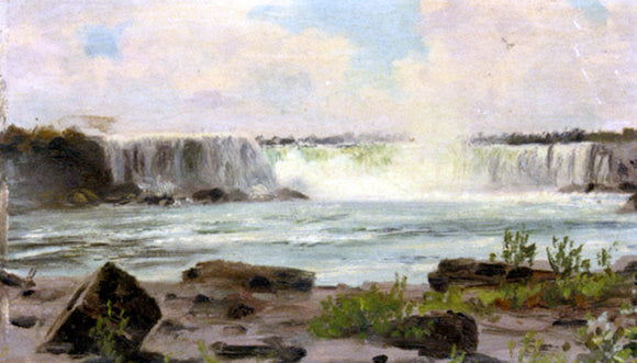  Henry William BanksDavis Niagara Falls - Canvas Art Print