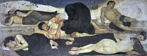  Ferdinand Hodler Night - Canvas Art Print