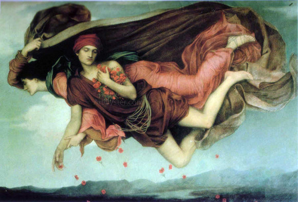  Evelyn De Morgan Night and Sleep - Canvas Art Print