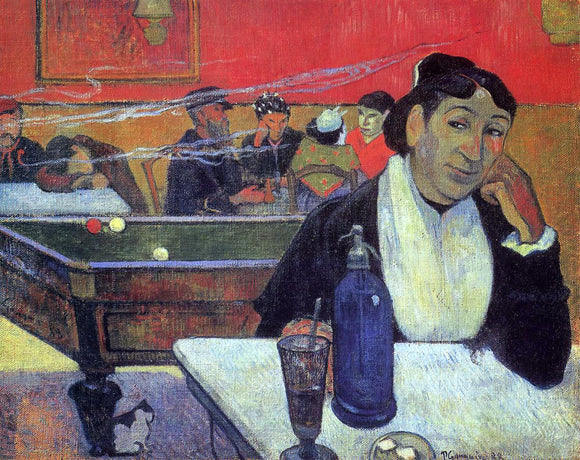 Paul Gauguin Night Cafe at Arles - Canvas Art Print