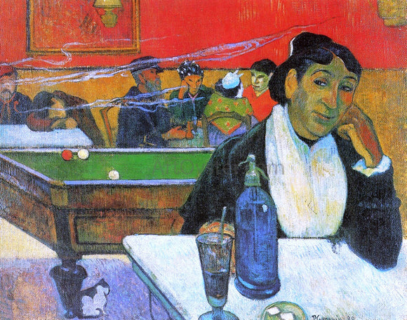  Paul Gauguin A Night Cafe in Arles (Madame Ginoux) - Canvas Art Print