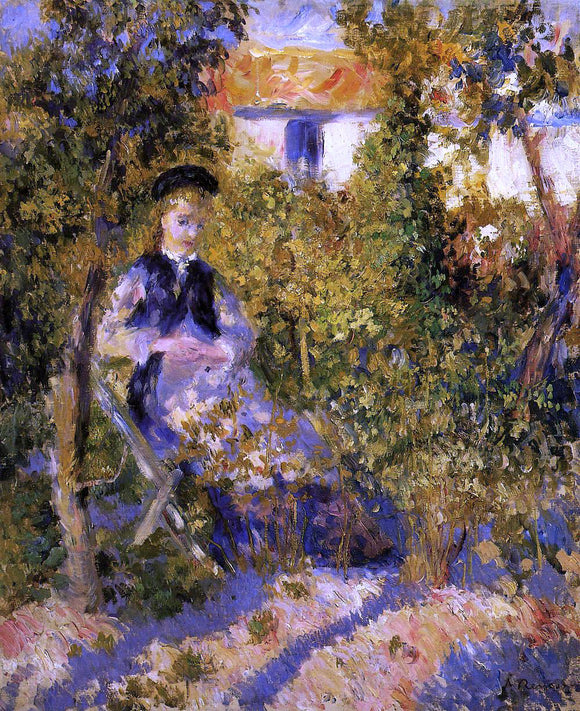  Pierre Auguste Renoir Nini in the Garden - Canvas Art Print