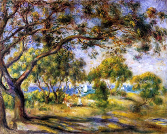  Pierre Auguste Renoir Noirmoutiers - Canvas Art Print