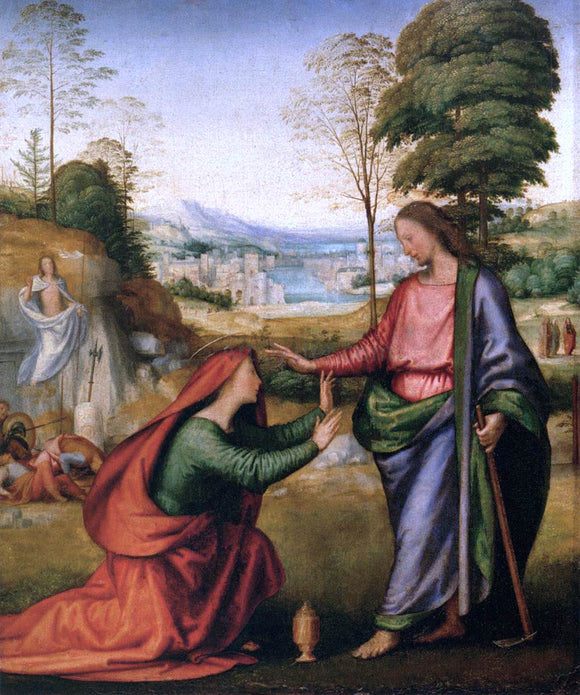  Fra Bartolomeo Noli Me Tangere - Canvas Art Print