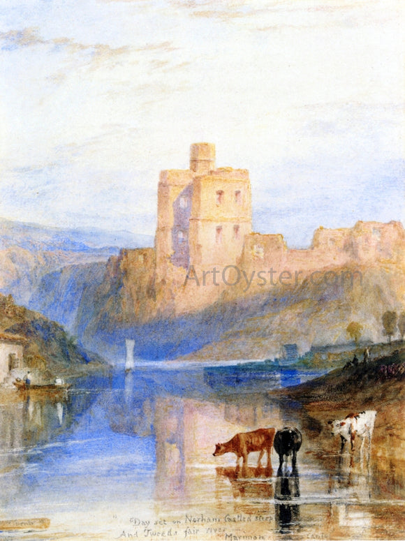  Joseph William Turner Norham Castle on the Tweed - Canvas Art Print