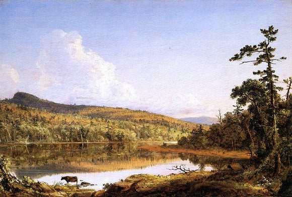  Frederic Edwin Church North Lake - Canvas Art Print