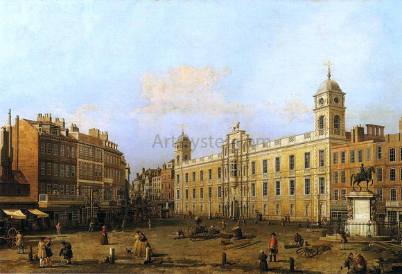  Canaletto Northumberland House - Canvas Art Print