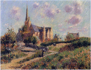  Gustave Loiseau Notre Dame de la Clarte - Canvas Art Print