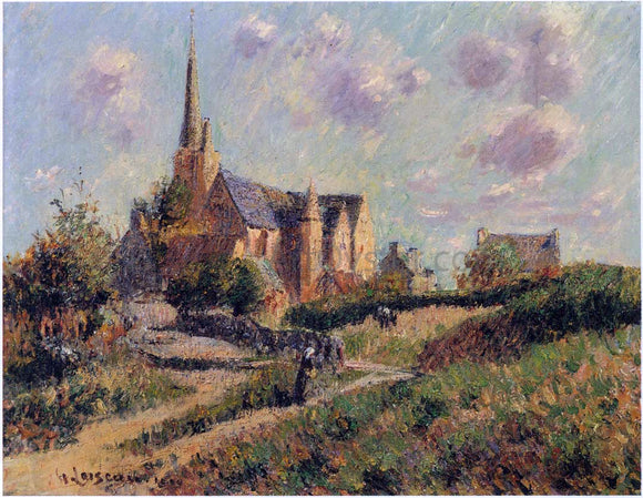  Gustave Loiseau Notre Dame de la Clarte - Canvas Art Print