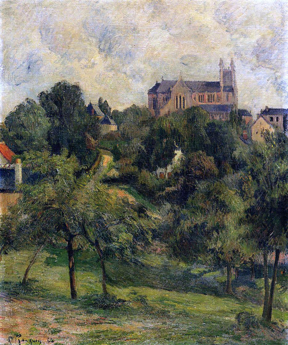  Paul Gauguin Notre-Dame-des-Agnes, Rouen - Canvas Art Print