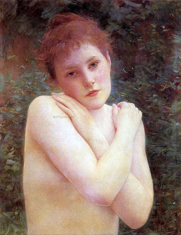  Louis-Joseph-Raphael Collin Nude - Canvas Art Print