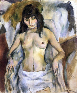 Jules Pascin Nude in an Armchair - Canvas Art Print