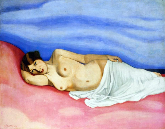  Felix Vallotton Nude in Bed - Canvas Art Print