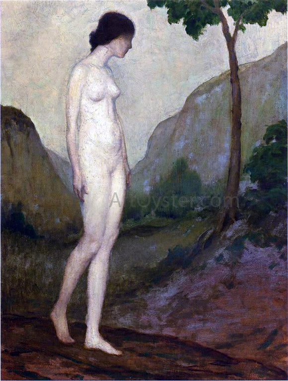  Arthur B Davies Nude in Landscape - Canvas Art Print
