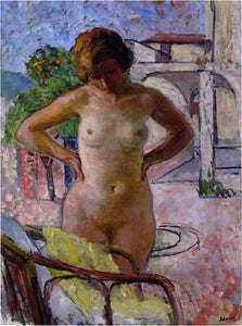  Henri Lebasque A Nude in Provence - Canvas Art Print