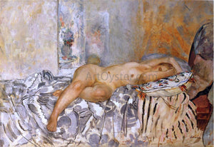  Henri Lebasque Nude on Spanish blanket - Canvas Art Print