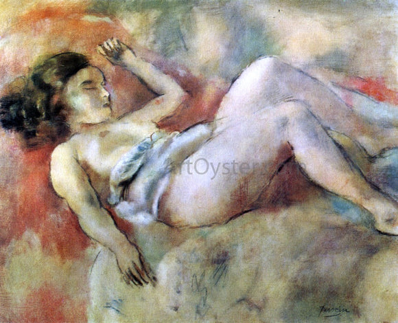  Jules Pascin Nude Sleeping - Canvas Art Print