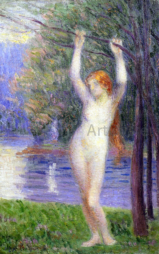  Hippolyte Petitjean Nude Woman - Canvas Art Print