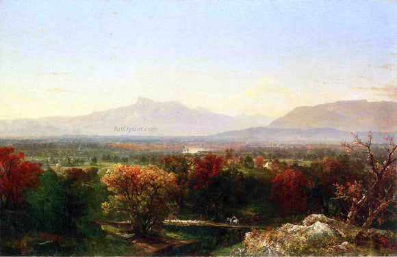  John Frederick Kensett October Day in the White Mountains - Canvas Art Print