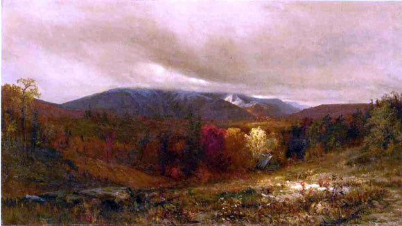  Jervis McEntee October in the Catskills - Canvas Art Print