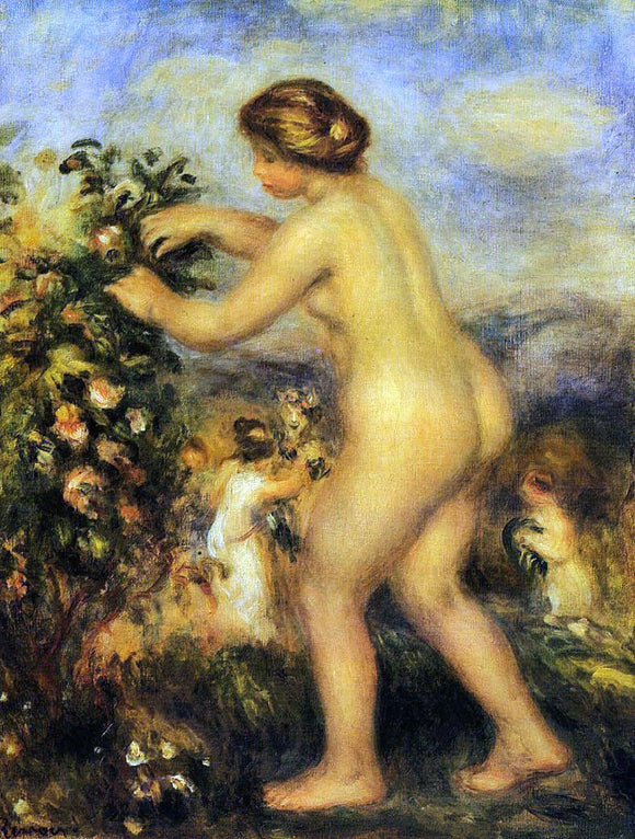  Pierre Auguste Renoir Ode to Flowers (after Anacreon) - Canvas Art Print
