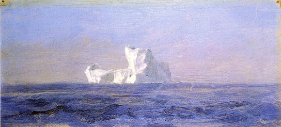  Frederic Edwin Church Off Iceberg, Newfoundland - Canvas Art Print