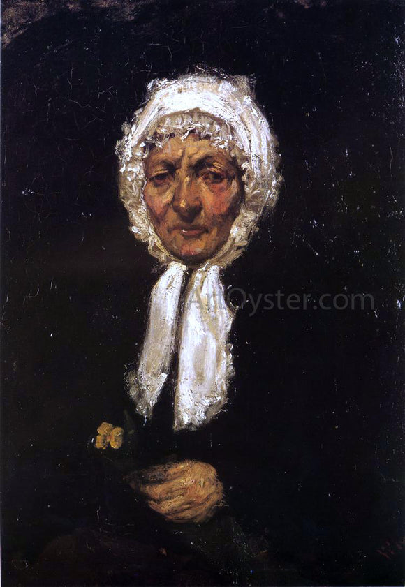  James McNeill Whistler Old Mother Gerard - Canvas Art Print