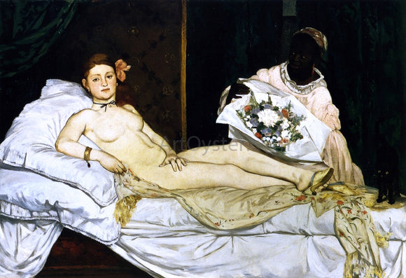  Edouard Manet Olympia - Canvas Art Print