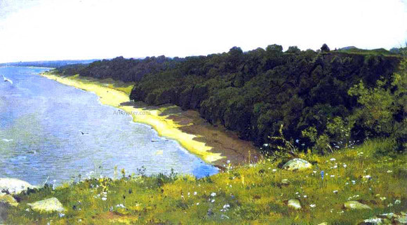 Ivan Ivanovich Shishkin On seacoast (etude) - Canvas Art Print