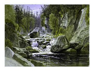  James David Smillie On the Ausable - Canvas Art Print