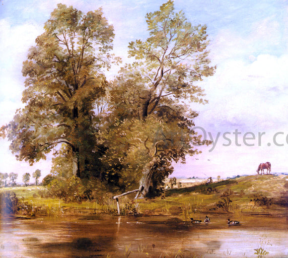  Lionel Constable On The Brent - Canvas Art Print
