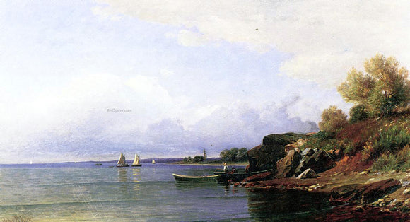  John Ross Key On the Coast near Marblehead - Canvas Art Print