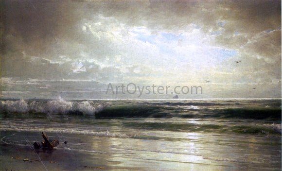  William Trost Richards On the Coast of New Jersey - Canvas Art Print