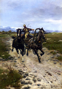  Bohdan Vonn Kleczynski On the Move - Canvas Art Print